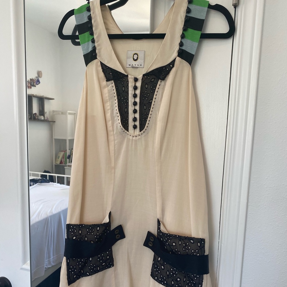 Adorable Sleeveless Mayle Dress, Size 4
